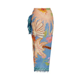 SPELL - Oceana Travel Scarf - Sea Blue