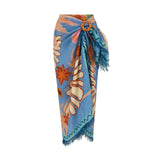 SPELL - Oceana Travel Scarf - Sea Blue