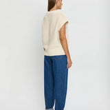 KIVARI - Olesia Knit Vest - Cream