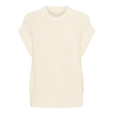 KIVARI - Olesia Knit Vest - Cream