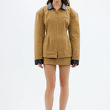 BUBISH - Olivia Cinched Country Jacket - Tan