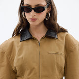 BUBISH - Olivia Cinched Country Jacket - Tan