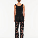 KIVAIR - Jaxon Lace Pant - Black