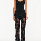 KIVAIR - Jaxon Lace Pant - Black