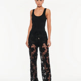 KIVAIR - Jaxon Lace Pant - Black