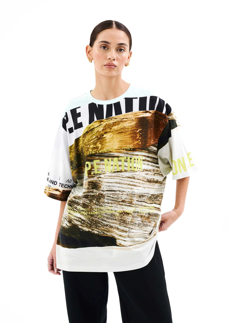 P.E Nation - Bermuda Tee -Scene Print