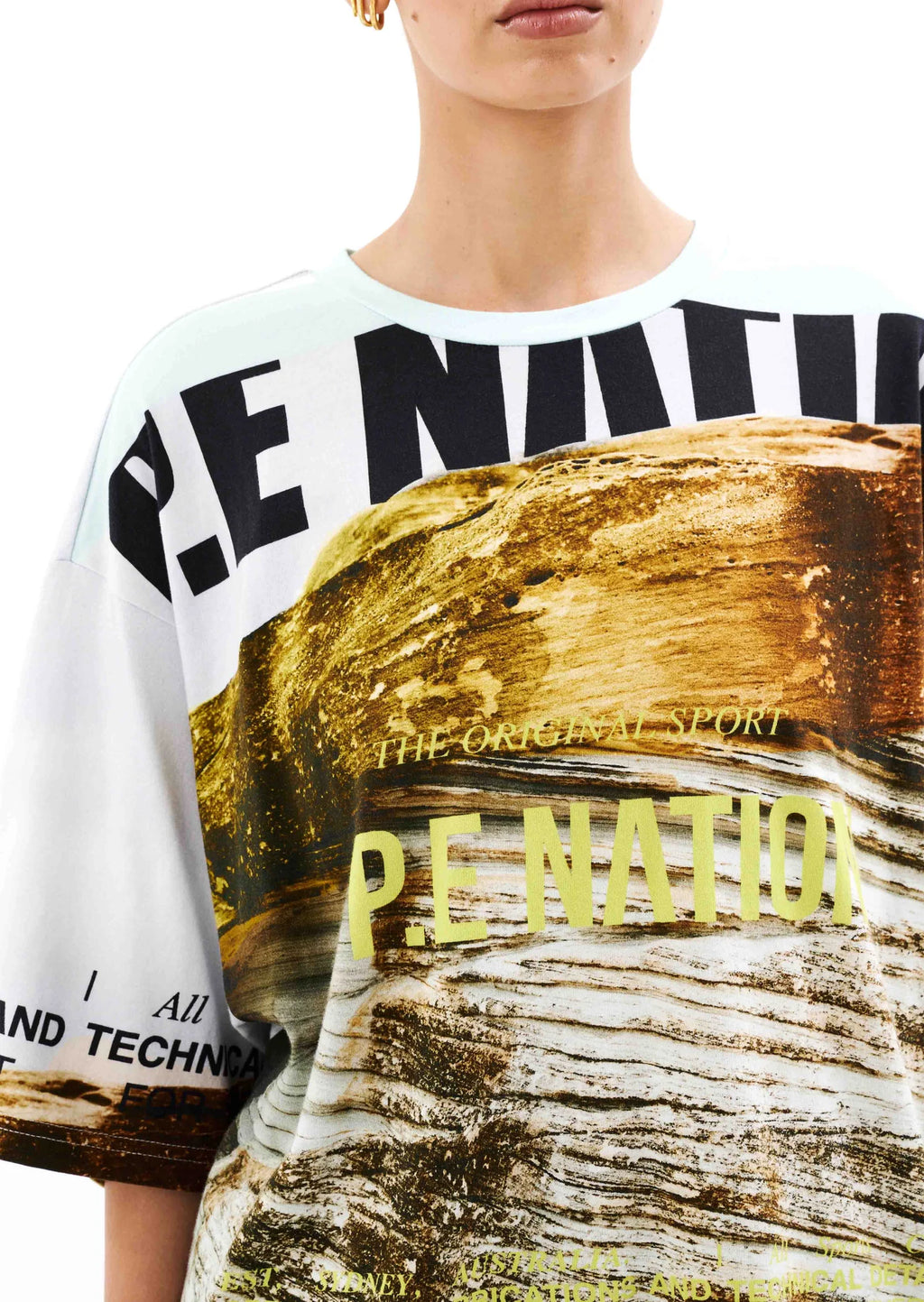 P.E Nation - Bermuda Tee -Scene Print