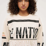 P.E NATION - Westbrook Sweat - Pearled Ivory