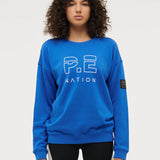P.E NATION - Heads Up Sweat - Electric Blue