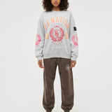 P.E NATION - Baltoro Sweat - Grey Marl