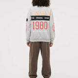 P.E NATION - Baltoro Sweat - Grey Marl