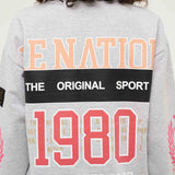 P.E NATION - Baltoro Sweat - Grey Marl