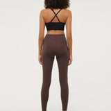 P.E NATION - Free Play Full Length Legging - Chestnut