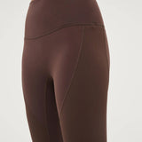 P.E NATION - Free Play Full Length Legging - Chestnut
