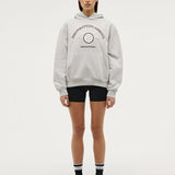 P.E NATION - Outfield Hoodie - Grey Marle