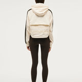 P.E NATION - Cropped Man Down Jacket - Whisper White