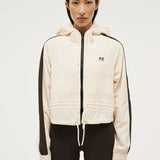 P.E NATION - Cropped Man Down Jacket - Whisper White