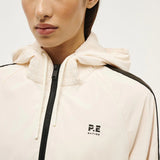 P.E NATION - Cropped Man Down Jacket - Whisper White