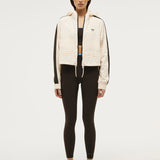 P.E NATION - Cropped Man Down Jacket - Whisper White
