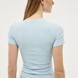 P.E NATION - Foundation Short Sleeve Tee - Sky Blue