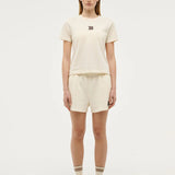 P.E NATION - Medley Short Sleeve Tee - Whisper White
