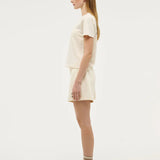 P.E NATION - Medley Short Sleeve Tee - Whisper White