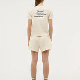 P.E NATION - Medley Short Sleeve Tee - Whisper White