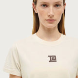 P.E NATION - Medley Short Sleeve Tee - Whisper White