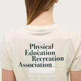 P.E NATION - Medley Short Sleeve Tee - Whisper White