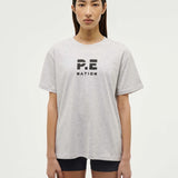 P.E NATION - Heads Up 2 Tee - Grey Marle