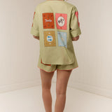 PALM NOOSA - Maya Shirt - Maya Tile