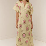 PALM NOOSA - Jasmine Dress - Savanna Tile