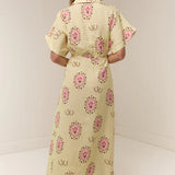 PALM NOOSA - Jasmine Dress - Savanna Tile