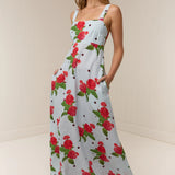 PALM NOOSA - Belle Dress - Sky Garden