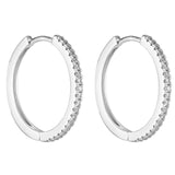 PORTER - Angel Hoops - 20mm | Silver