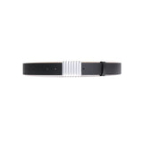 PORTER - Turtle Belt - Noir / Silver