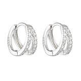 PORTER - Double Angel Huggies | Silver