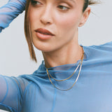 PORTER - Hailey Snake Necklace 3mm | Gold