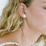 PORTER - Oval Studs | Silver