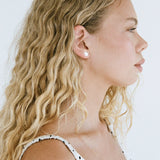 PORTER - Oval Studs | Silver