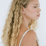 PORTER - Round Studs 1CT | Gold