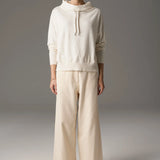 POL CLOTHING - Beech Drawcord Knit - Ivory