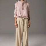 POL CLOTHING - Beech Drawcord Knit - Pink