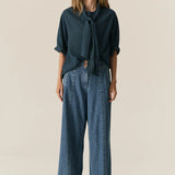 POL CLOTHING - Carsen Full Length Pant - Light Wash
