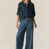 POL CLOTHING - Carsen Full Length Pant - Light Wash