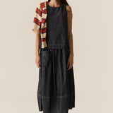 POL CLOTHING - Avrid Bubble Skirt -  Chambray