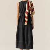 POL CLOTHING - Avrid Bubble Skirt -  Chambray