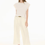 POL CLOTHING - Oskar Pant - Ecru