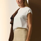 POL CLOTHING - Odie Tee - White