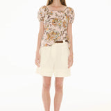 POL CLOTHING - Oskar Short - Ecru